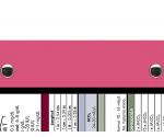  WhiteCoat Clipboard® - Pink Edición médica